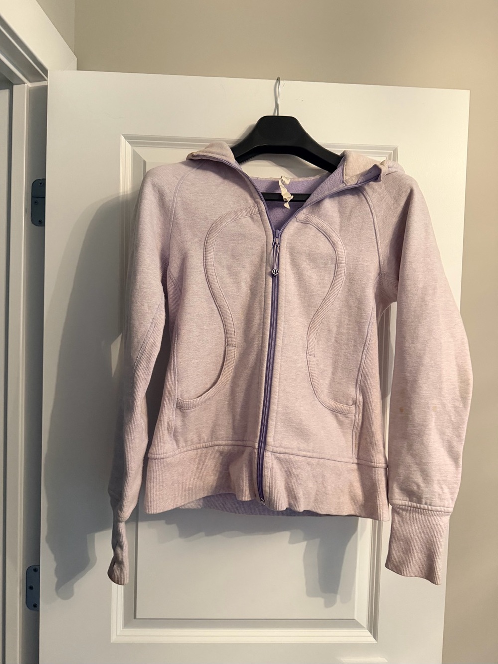 lululemon athletica Lavender Scuba Hoodie